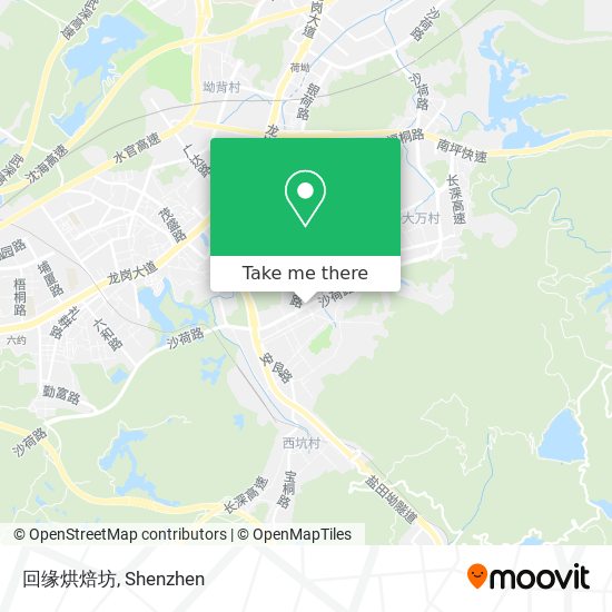 回缘烘焙坊 map