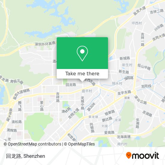 回龙路 map