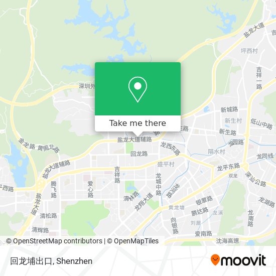 回龙埔出口 map