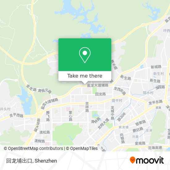 回龙埔出口 map