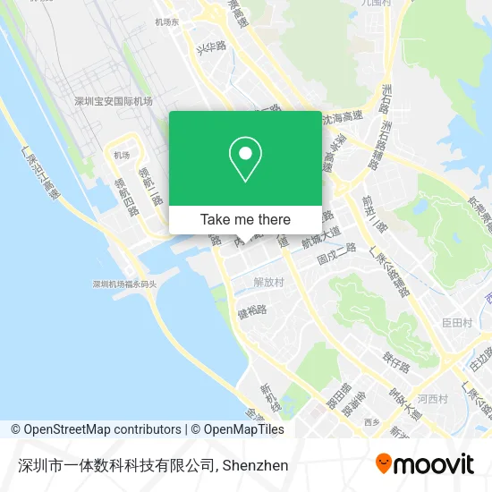 深圳市一体数科科技有限公司 map