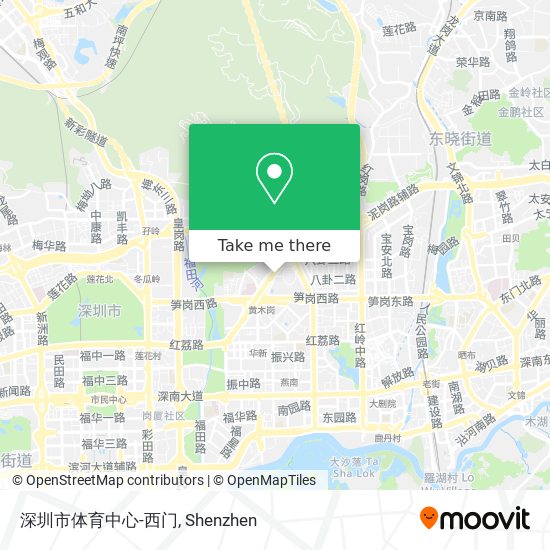 深圳市体育中心-西门 map