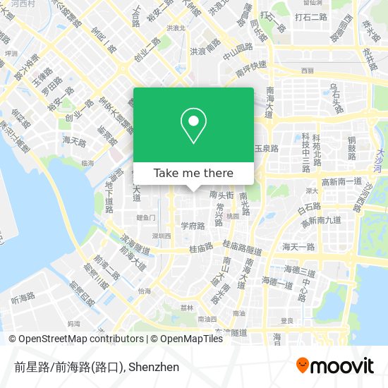前星路/前海路(路口) map