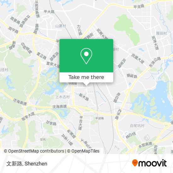 文新路 map