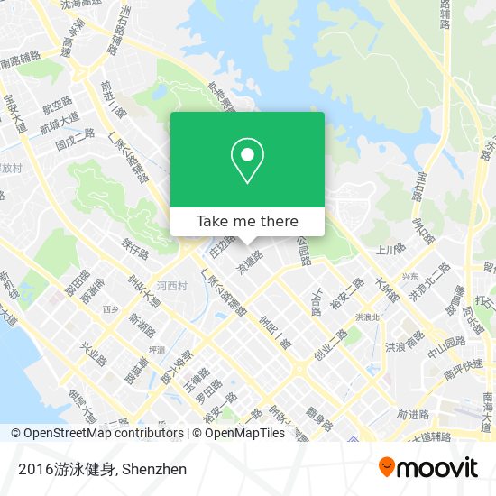 2016游泳健身 map