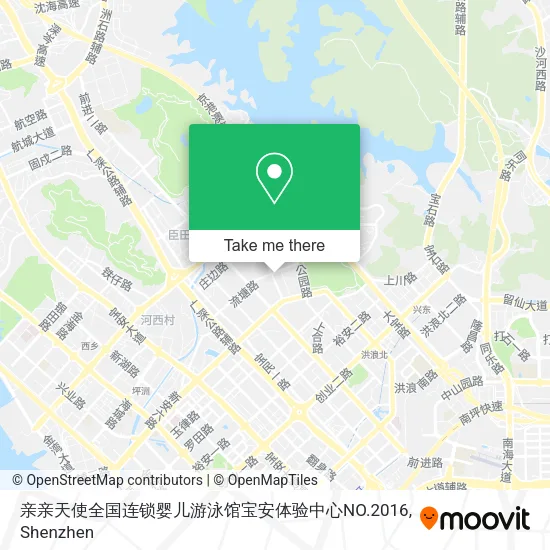 亲亲天使全国连锁婴儿游泳馆宝安体验中心NO.2016 map