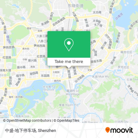 中盛-地下停车场 map