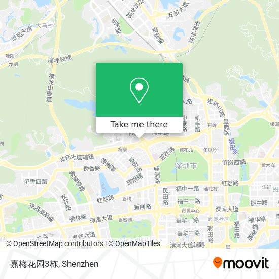 嘉梅花园3栋 map