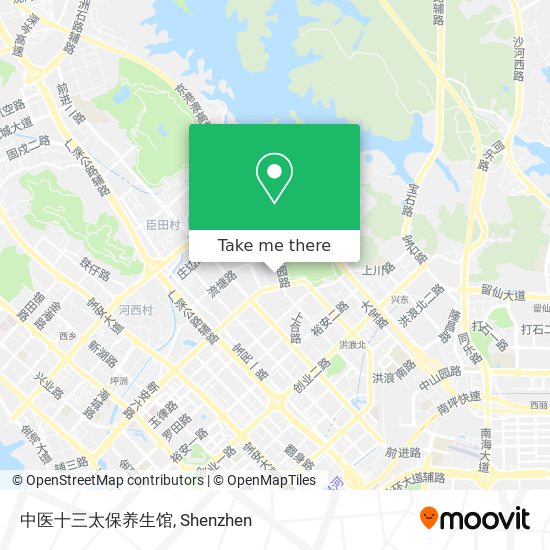 中医十三太保养生馆 map