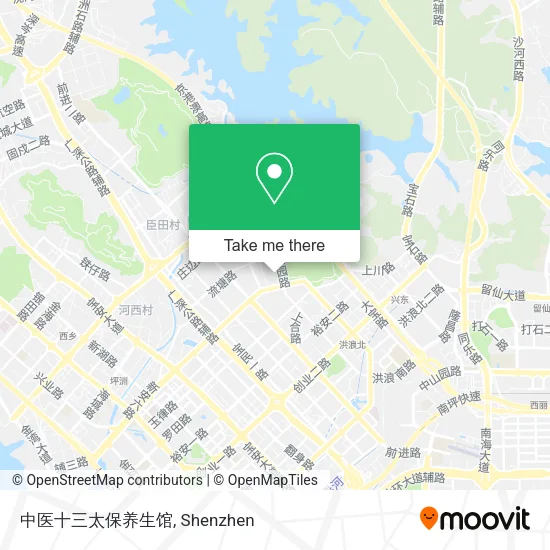 中医十三太保养生馆 map