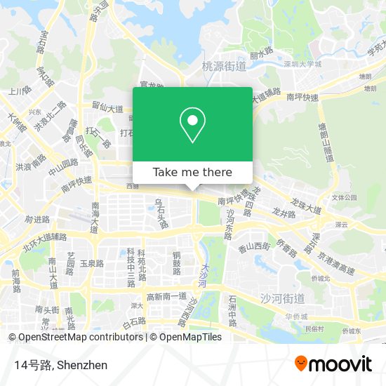 14号路 map