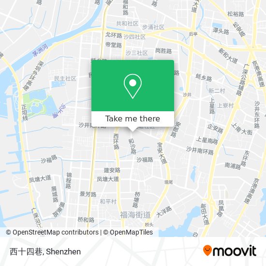 西十四巷 map