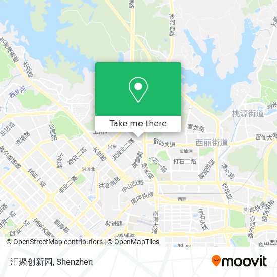汇聚创新园 map