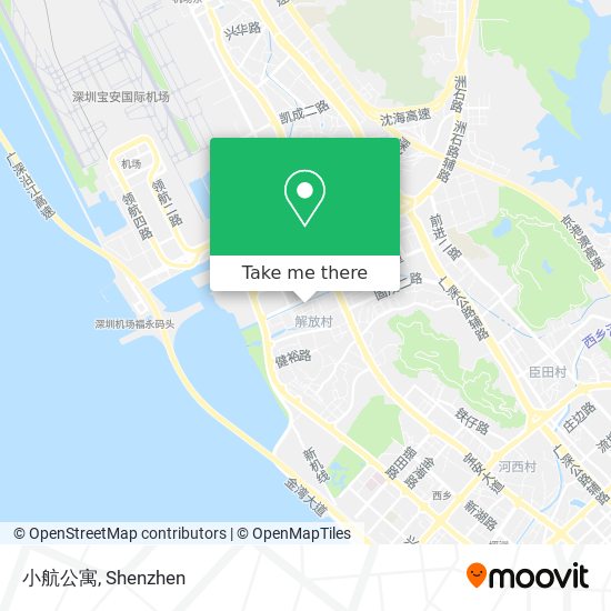 小航公寓 map