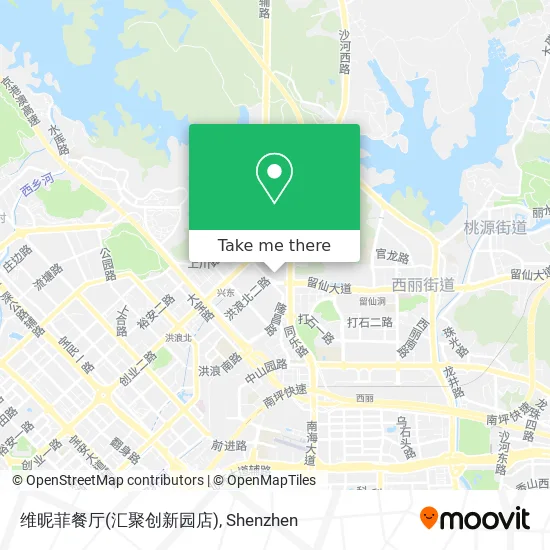 维昵菲餐厅(汇聚创新园店) map