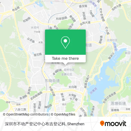 深圳市不动产登记中心布吉登记科 map