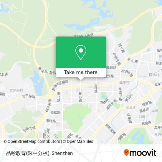 品翰教育(深中分校) map