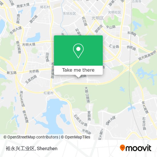 裕永兴工业区 map