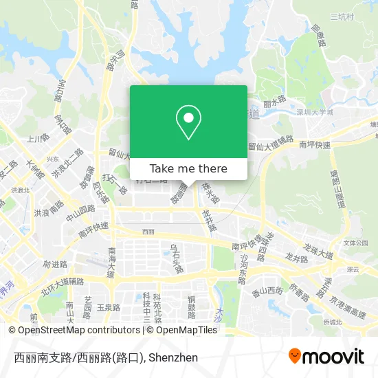 西丽南支路/西丽路(路口) map