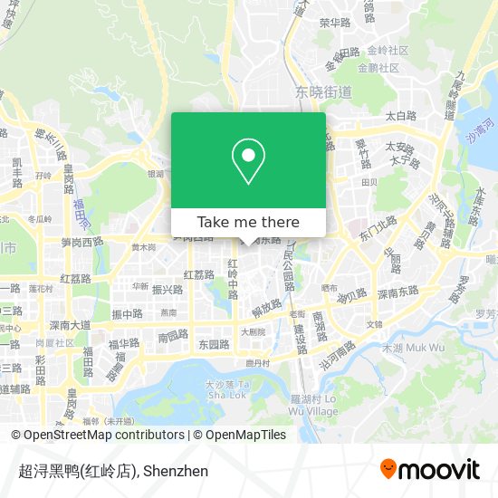 超浔黑鸭(红岭店) map