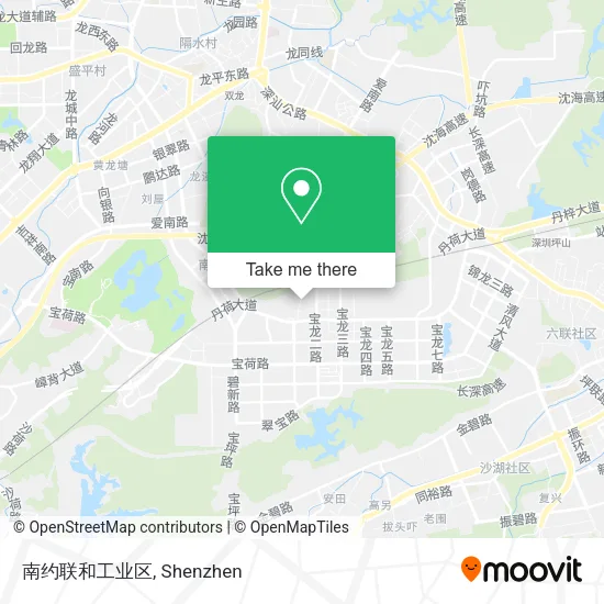 南约联和工业区 map