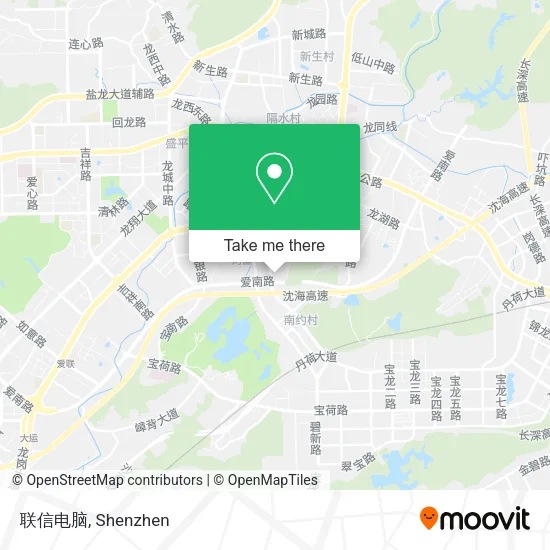 联信电脑 map