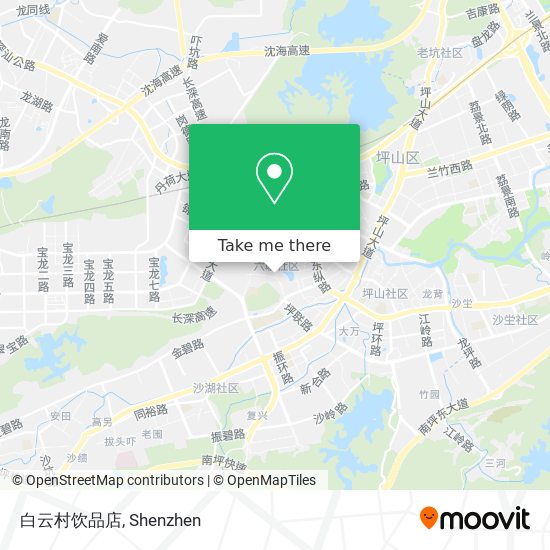 白云村饮品店 map