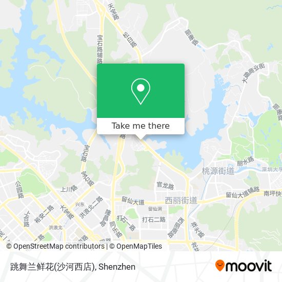 跳舞兰鲜花(沙河西店) map