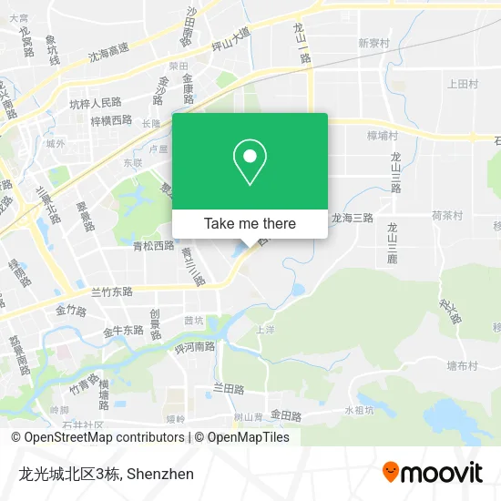 龙光城北区3栋 map