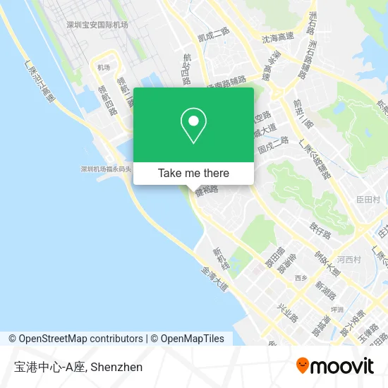 宝港中心-A座 map