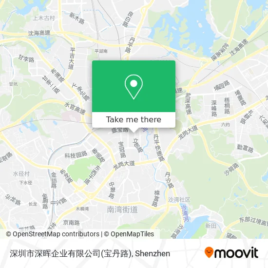 深圳市深晖企业有限公司(宝丹路) map