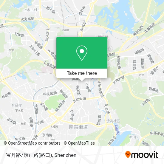 宝丹路/康正路(路口) map