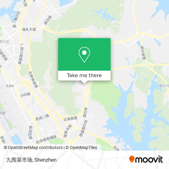 九围菜市场 map
