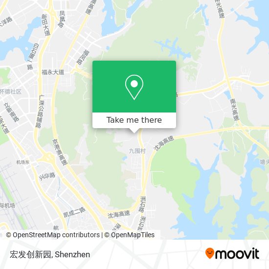 宏发创新园 map