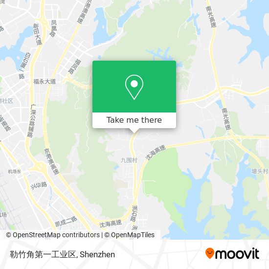 勒竹角第一工业区 map