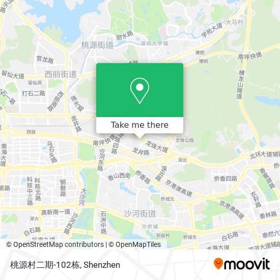 桃源村二期-102栋 map
