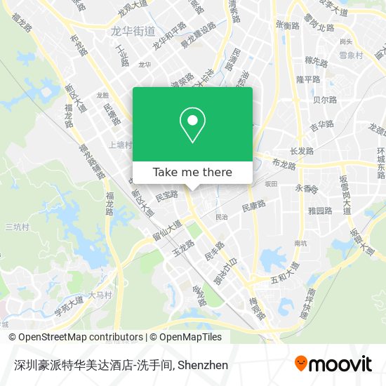 深圳豪派特华美达酒店-洗手间 map