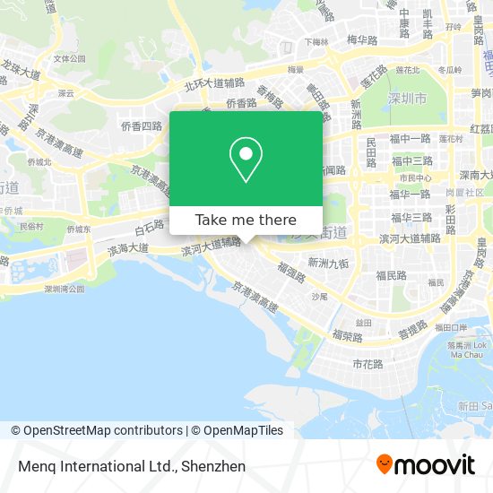 Menq International Ltd. map