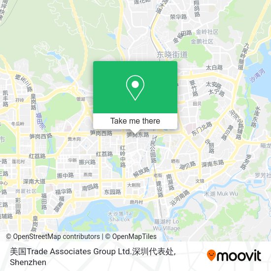 美国Trade Associates Group Ltd.深圳代表处 map