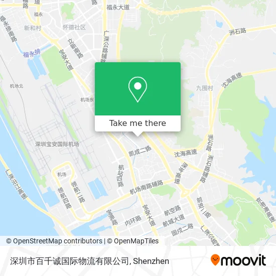 深圳市百千诚国际物流有限公司 map