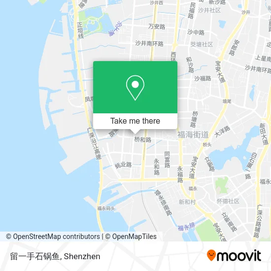 留一手石锅鱼 map