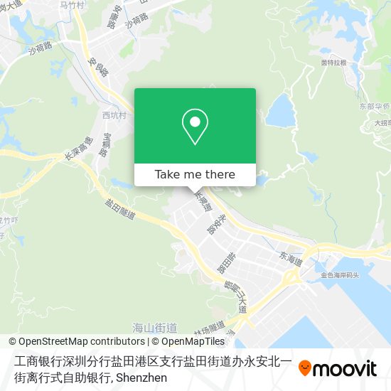 工商银行深圳分行盐田港区支行盐田街道办永安北一街离行式自助银行 map