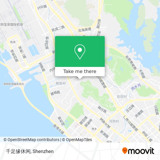 千足缘休闲 map