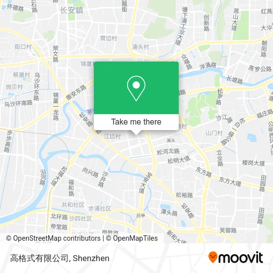 高格式有限公司 map