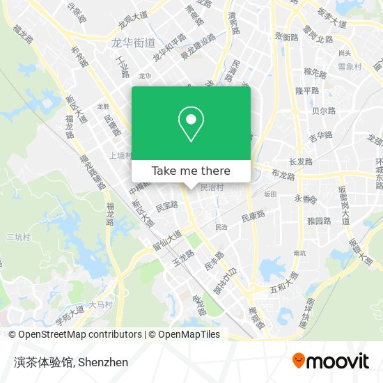 演茶体验馆 map
