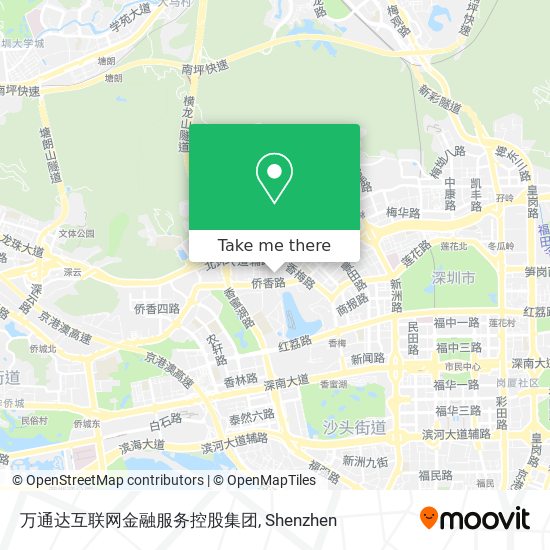 万通达互联网金融服务控股集团 map