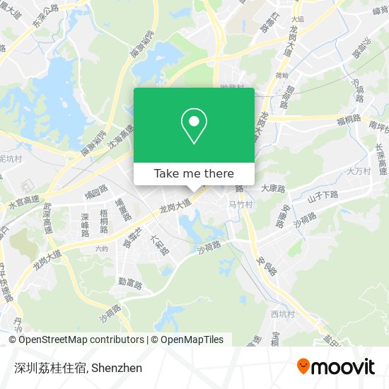 深圳荔桂住宿 map
