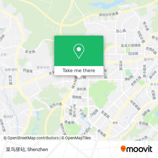 菜鸟驿站 map