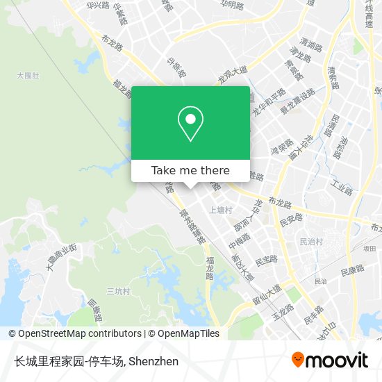 长城里程家园-停车场 map