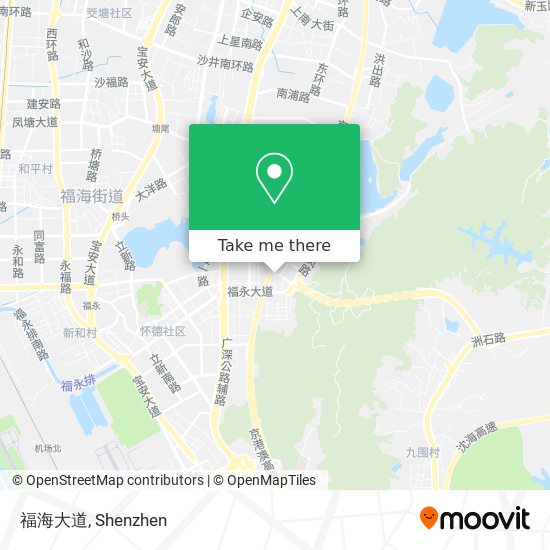 福海大道 map